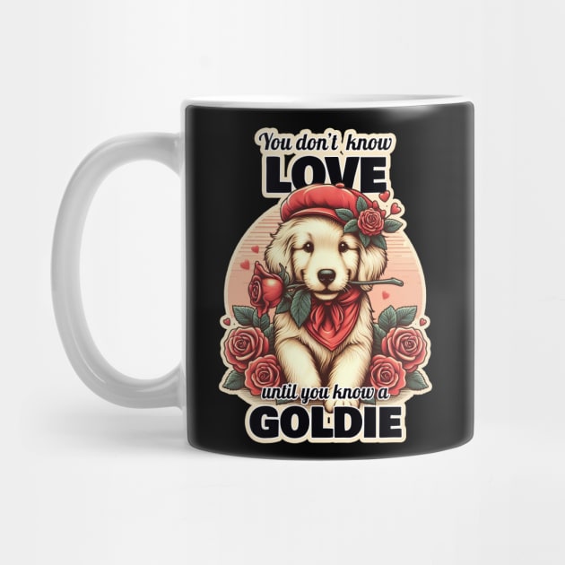 Golden Retriever Valentine's day. by k9-tee